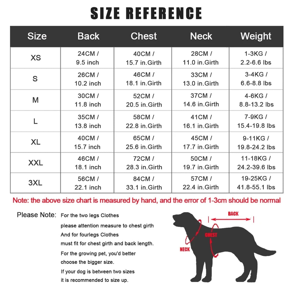 Reflective Dog Jacket